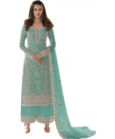 Traditional Wear Indian Designer Salwar Kameez Dupatta Dress Pakistani Ready to Wear Palazzo Suits Choice 1 $45.04 Suits