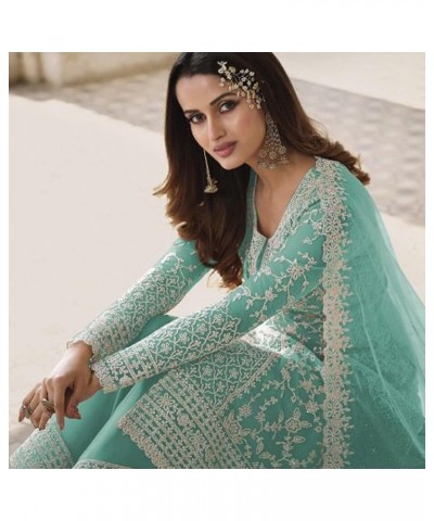 Traditional Wear Indian Designer Salwar Kameez Dupatta Dress Pakistani Ready to Wear Palazzo Suits Choice 1 $45.04 Suits