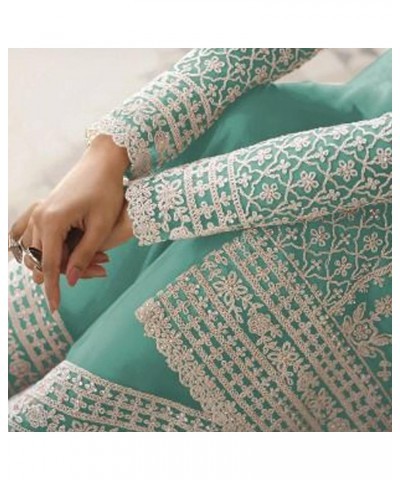 Traditional Wear Indian Designer Salwar Kameez Dupatta Dress Pakistani Ready to Wear Palazzo Suits Choice 1 $45.04 Suits