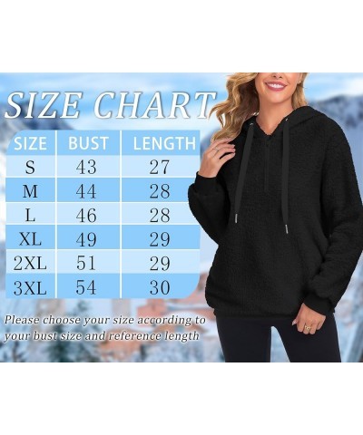 Hoodies for Women Fuzzy Oversized Sweatshirt Zip Up Fleece Pullover Fluffy Sherpa with Pockets Z-deep Gray $13.49 Hoodies & S...