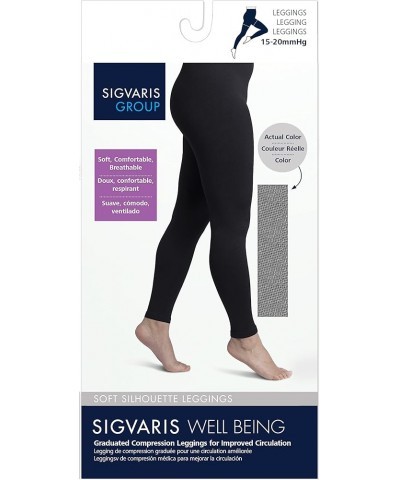 Soft Silhouette Leggings Opaque Footless Compression Tights 15-20 mmHg (Various Colors and Sizes) Espresso $37.79 Socks