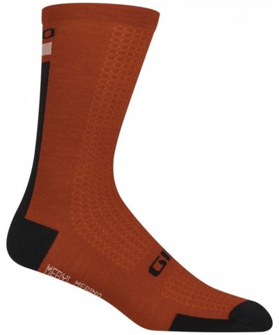 HRc+ Merino Wool Cycling Socks Dark Red/Black/Grey (2023) $17.37 Activewear