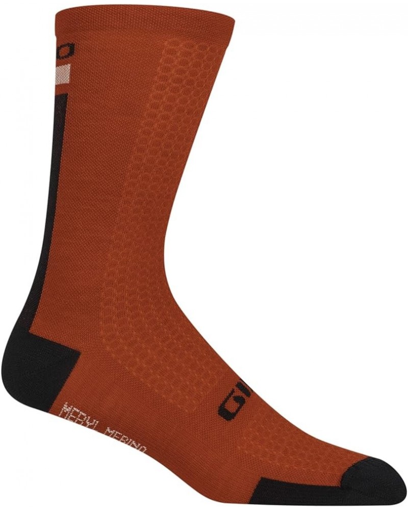 HRc+ Merino Wool Cycling Socks Dark Red/Black/Grey (2023) $17.37 Activewear