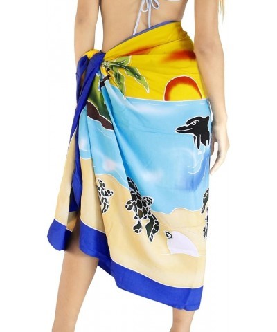 Women's Coverups Bikinis Swimwear Bathing Suit Beach Dress Wraps Beachwear Summer Vacation Long Sarong for Women Seashore, Is...