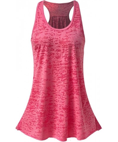 Flowy Triblend Racerback Tank Pink B $11.19 Tanks