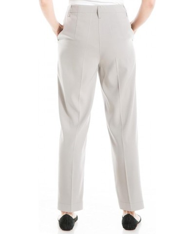 Women's Straight Leg Pant with Zipper Dove $13.31 Pants