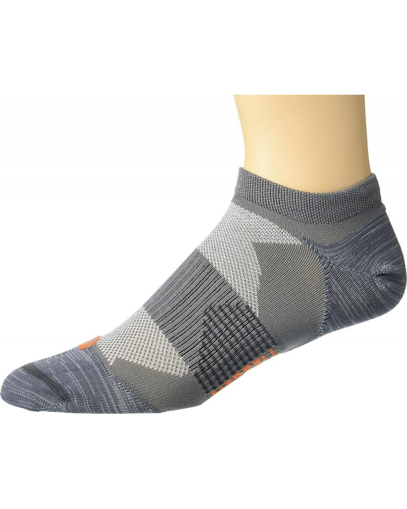 Men's and Women's Trail Running Lightweight Socks-Unisex Anti-Slip Heel and Breathable Mesh Zones No Show - Gray $7.19 Active...