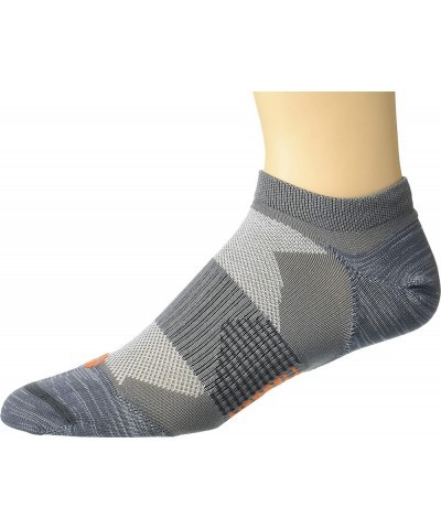 Men's and Women's Trail Running Lightweight Socks-Unisex Anti-Slip Heel and Breathable Mesh Zones No Show - Gray $7.19 Active...