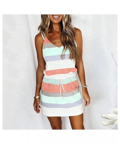 Casual Dresses for Women Summer 2023 Elegant Party Boho Bodycon Sundress Sexy Beach Mini Vacation Outfits Resort Wear A White...