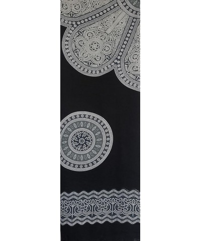 Mandala Sarong Wraps from Bali Beach Cover Up Flower Black/Grey $14.55 Swimsuits