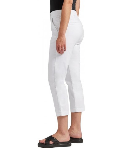 Women's Maddie Pull-on Capri Pant White $11.85 Jeans