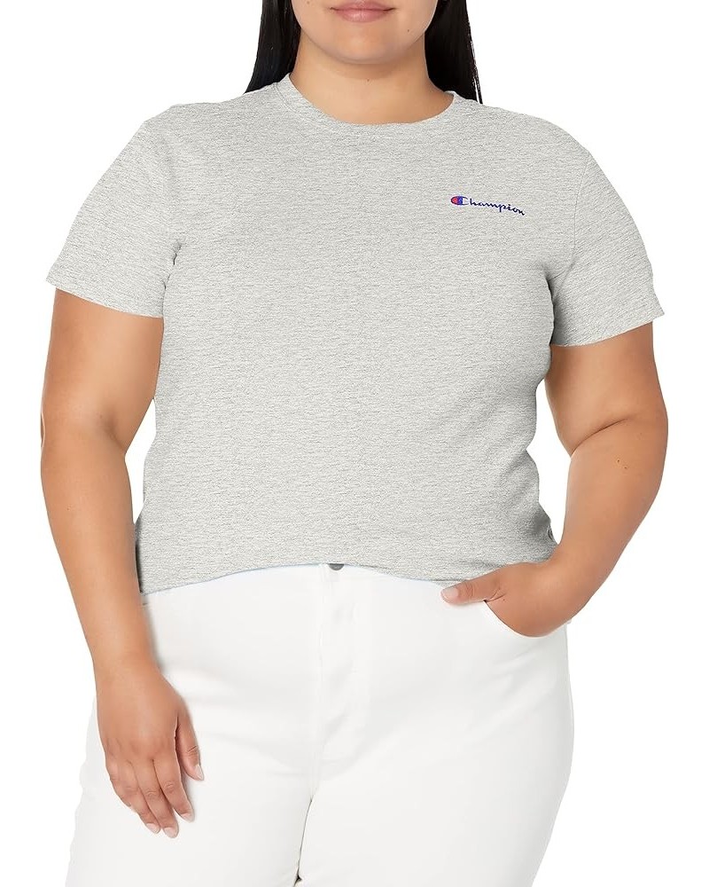 Women's T-shirt, Classic Tee, Comfortable T-shirt for Women, Script (Plus Size Available) Standard Oxford Gray Small Script $...