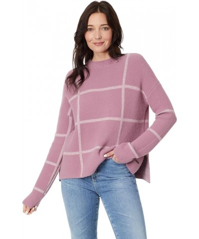 Women's Olivia Plush Sweater Orchid Birdseye $43.81 Sweaters