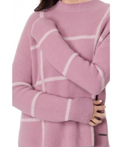 Women's Olivia Plush Sweater Orchid Birdseye $43.81 Sweaters