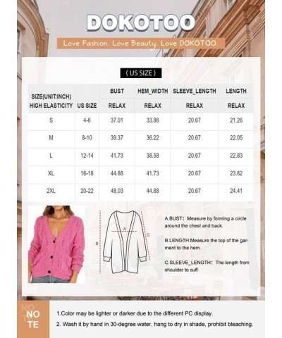 Womens Open Front Cardigan Sweaters Long Sleeve V Neck Button Down Outwear Coat with Pockets Mist Green $19.18 Sweaters