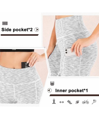 Yoga Shorts for Women with Pockets 8"/5" Biker Shorts for Women High Waisted Workout Shorts Compression Running Shorts 5" Spa...