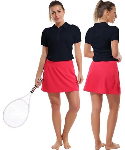 2 Styles Polo/Sleeveless Women's UPF 50+ Sun Protection Athletic Tennis Golf Shirts Quick Dry Outdoor Sports Short Sleeve Pol...