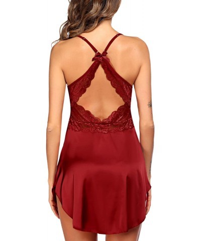 Lingerie for Women Lace Chemise Sexy Nightgown Babydoll Sleepwear 2 Pack $19.72 Lingerie