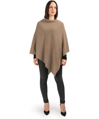 Poncho 100% Cashmere - Made in Italy Mink $57.75 Coats