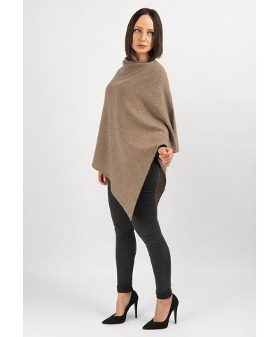 Poncho 100% Cashmere - Made in Italy Mink $57.75 Coats