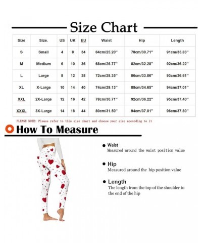 Casual Leggings for Women Summer High Elastic Waisted Leopard Tummy Control Skinny Stretchy Workout Yoga Pants W-white $8.84 ...