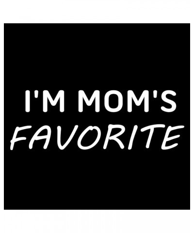 Im Moms Favorite T Shirt - Sarcastic Graphic Funny T Shirts for Women Black - Womens Im Mom's Favorite Shirt $9.98 T-Shirts