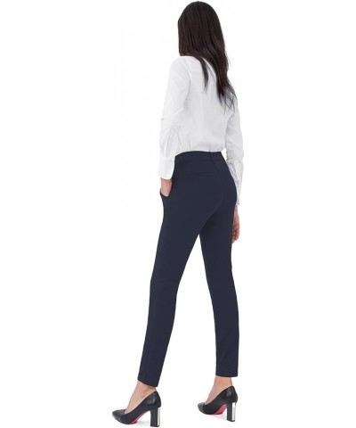 Dress Pants for Women High Waisted Skinny Leg Pants Work Business Trousers Formal Office Tummy Control Slacks Petite 27" Inse...