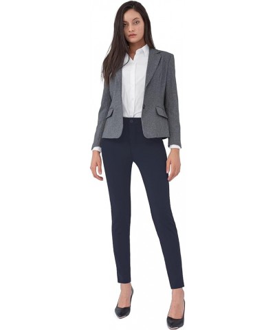 Dress Pants for Women High Waisted Skinny Leg Pants Work Business Trousers Formal Office Tummy Control Slacks Petite 27" Inse...