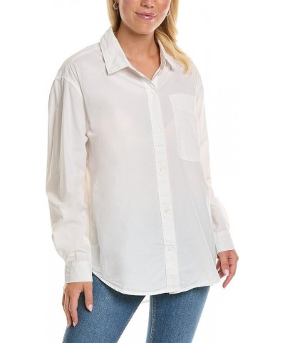 Women's Oversized Shirt White $45.91 Others