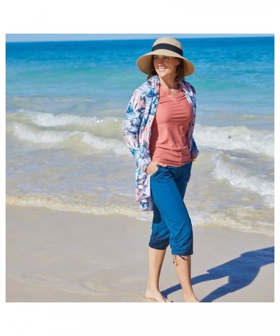 Women's UPF 50+ Beach Capris Midnight $36.18 Others