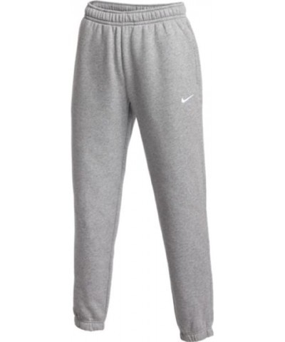 Womens Club Fleece Jogger Sweatpants Dark Grey/White $25.04 Activewear