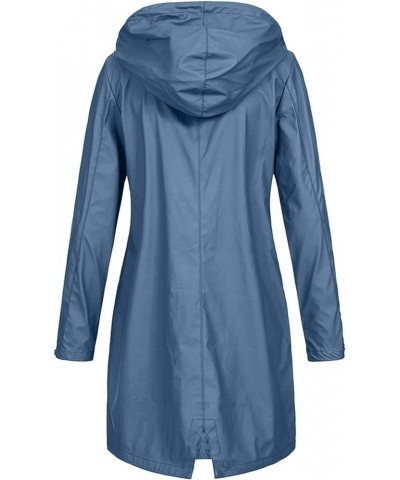 Women's Cycling Plus Size Rain Jackets Raincoats Running Athletic Active Wind Rain Outerwear Apparel Rainwear A-dark Blue $18...