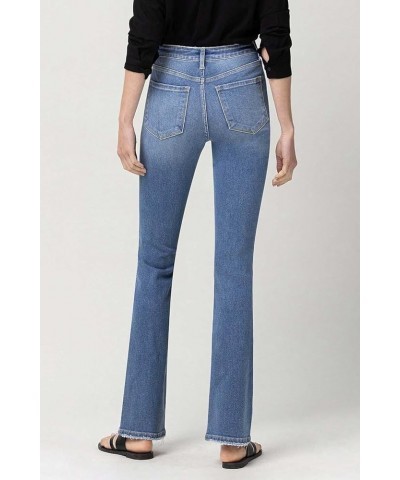 Flying Monkey - High Rise Mini Bootcut Jeans - F4756 Mediumblue $37.70 Jeans