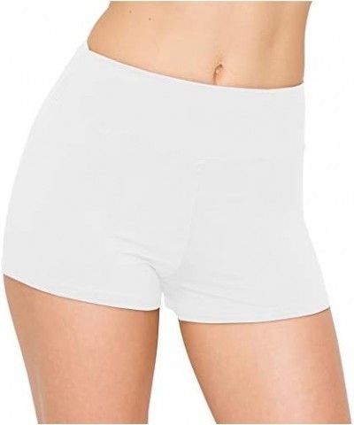 3 Pack Yoga Shorts – Super Soft Slip Shorts for Women Sho 3p Black/White/Grey $20.13 Activewear