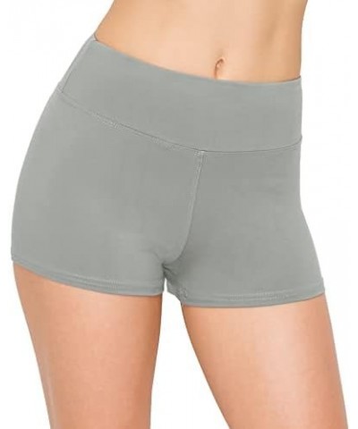 3 Pack Yoga Shorts – Super Soft Slip Shorts for Women Sho 3p Black/White/Grey $20.13 Activewear