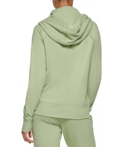 Women's Logo Drawstring Zip Up Hoodie, Activewear Sweatshirt Palm $28.56 Activewear