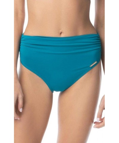 Women's Standard Convertible High Waist Bikini Bottom Swimsuit Surf Shades Deep Sea $18.89 Swimsuits