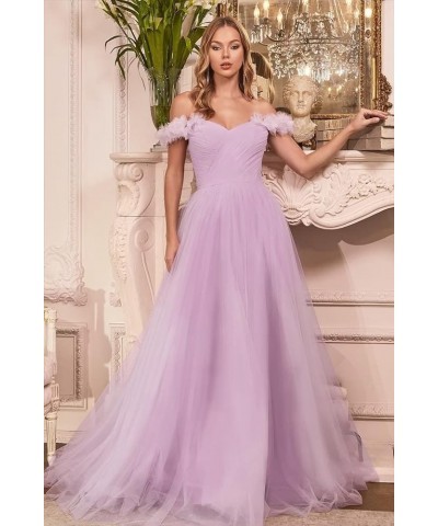 Off Shoulder Tulle Prom Dresses Long Corset Fairy Sweetheart Ruched Formal Evening Party Ball Gown for Women Coral $48.12 Dre...