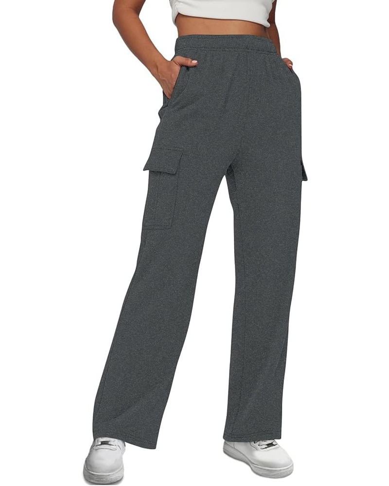 Sweatpants for Women Casual Fleece Lined Joggers High Waisted Solid Color Athletic Jogger Pants with Pockets A003- Gray $7.79...