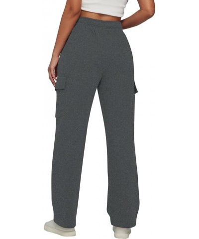 Sweatpants for Women Casual Fleece Lined Joggers High Waisted Solid Color Athletic Jogger Pants with Pockets A003- Gray $7.79...