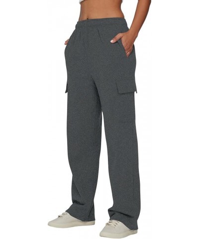 Sweatpants for Women Casual Fleece Lined Joggers High Waisted Solid Color Athletic Jogger Pants with Pockets A003- Gray $7.79...