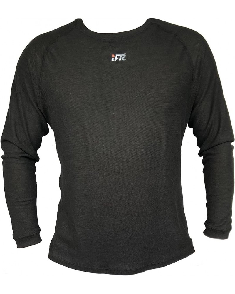 iFR Men’s Flame-Resistant Regulator, Patent Pending Dual Purpose Breathable Stretch Long Sleeve FR T-Shirt Noir Black $36.00 ...