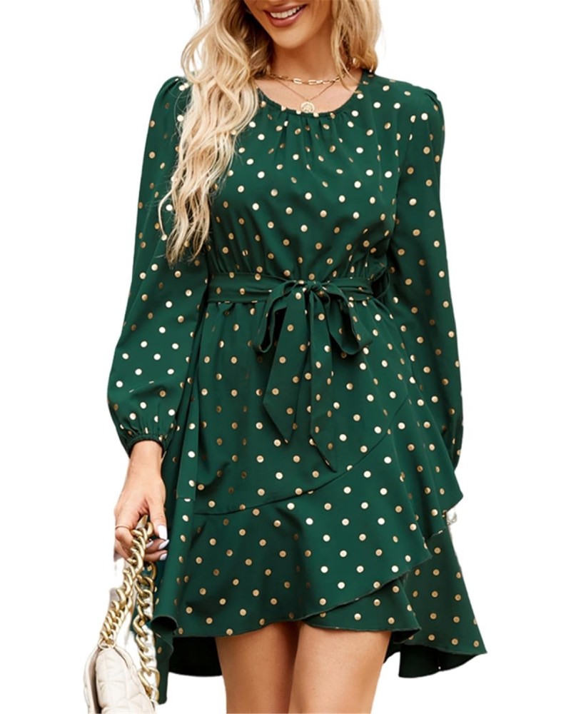 Fall Wedding Guest Dresses Plus Size for Curvy Women Homecoming Bodycon Dresses Casual Bridesmaid Green Dress $20.25 Dresses