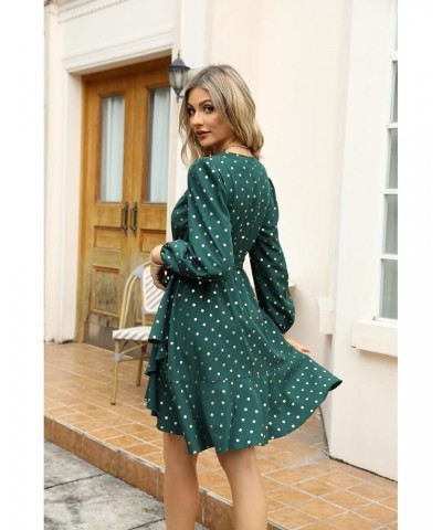 Fall Wedding Guest Dresses Plus Size for Curvy Women Homecoming Bodycon Dresses Casual Bridesmaid Green Dress $20.25 Dresses