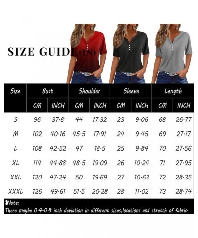 Ladies Tops and Blouses Short Sleeve Loose Fitting Marble Print Spring Plus Size Top Vneck Grandma Shirts Tunic Blouse A505-b...