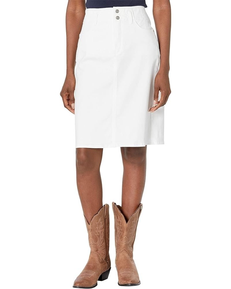 High-Rise Skirt Hollywood Waistband in Optic White Optic White $34.30 Skirts