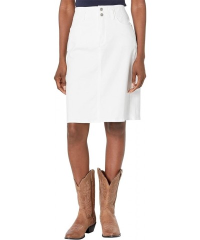 High-Rise Skirt Hollywood Waistband in Optic White Optic White $34.30 Skirts