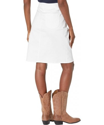 High-Rise Skirt Hollywood Waistband in Optic White Optic White $34.30 Skirts