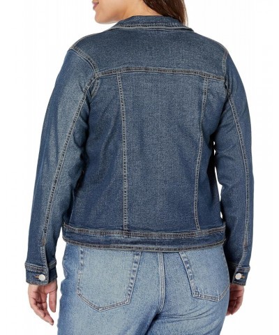 Women's Plus Size Denim Jacket, MDWS $21.93 Jackets