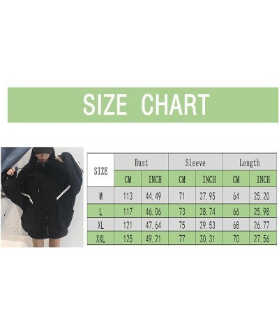 Womens Long Sleeve Sweatshirt Drawstring Zip Up Hoodies with Pocket Korean Clothes A6-red $11.39 Activewear